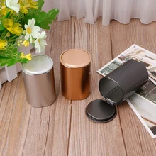 Навесной Мини Портативный Чайная Коробка жестяная дорожная уличная ваза Герметичные банки 4,5x6,3 см