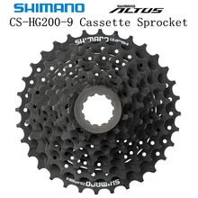 SHIMANO ALTU S CS HG200-9 кассета Звездочка маховик MTB M370 M2000 HG2009 кассета Звездочка горный велосипед 11-34T 10 скоростей