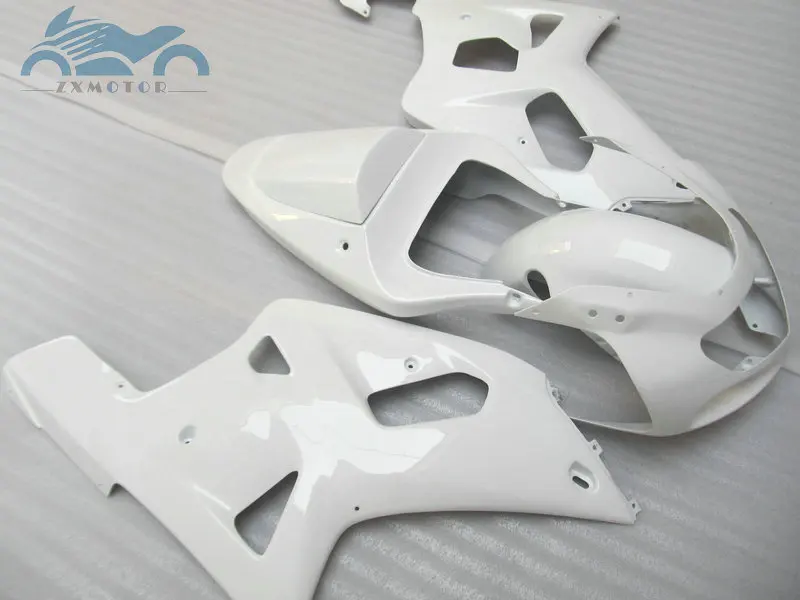 Набор обтекателей для мотоциклов SUZUKI 2001 2003 GSXR600 GSXR 750 K1 K2 road GSXR750 600 01 03 white ZT10|Полные