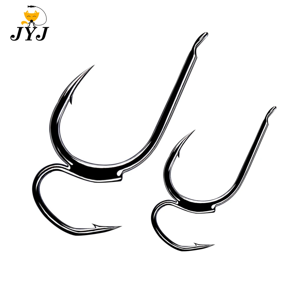 

6# 7# 8# 9# 10# 11# High-carbon Steel Two Strength Tip Sharp Fighting Fishing Hook With Barbed Fish Gear For Fishing
