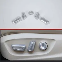 Для Toyota Camry украшение автомобиля ABS хром внутренний переключатель регулировки сиденья Кнопка фиксатора крышка отделка