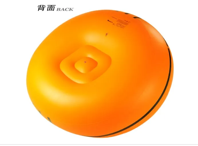 105cm x 75cm x 42cm Big size Adult football inflatable sofa single sofa beanbag chair inflatable stool basketball shape cushion