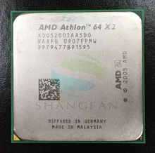 AMD Athlon X2 5200+ 2.7GHz Dual-Core CPU ADO5200IAA5DO ADO5200IAA5DU ADO5200IAA5DD Processor Socket AM2 940pin