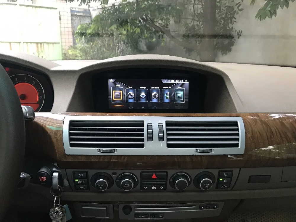 Автомобильный монитор Android 8 1 для BMW 7 Serise E65 E66 2003 2004 2005 2006 2007 2008 стерео радио видео
