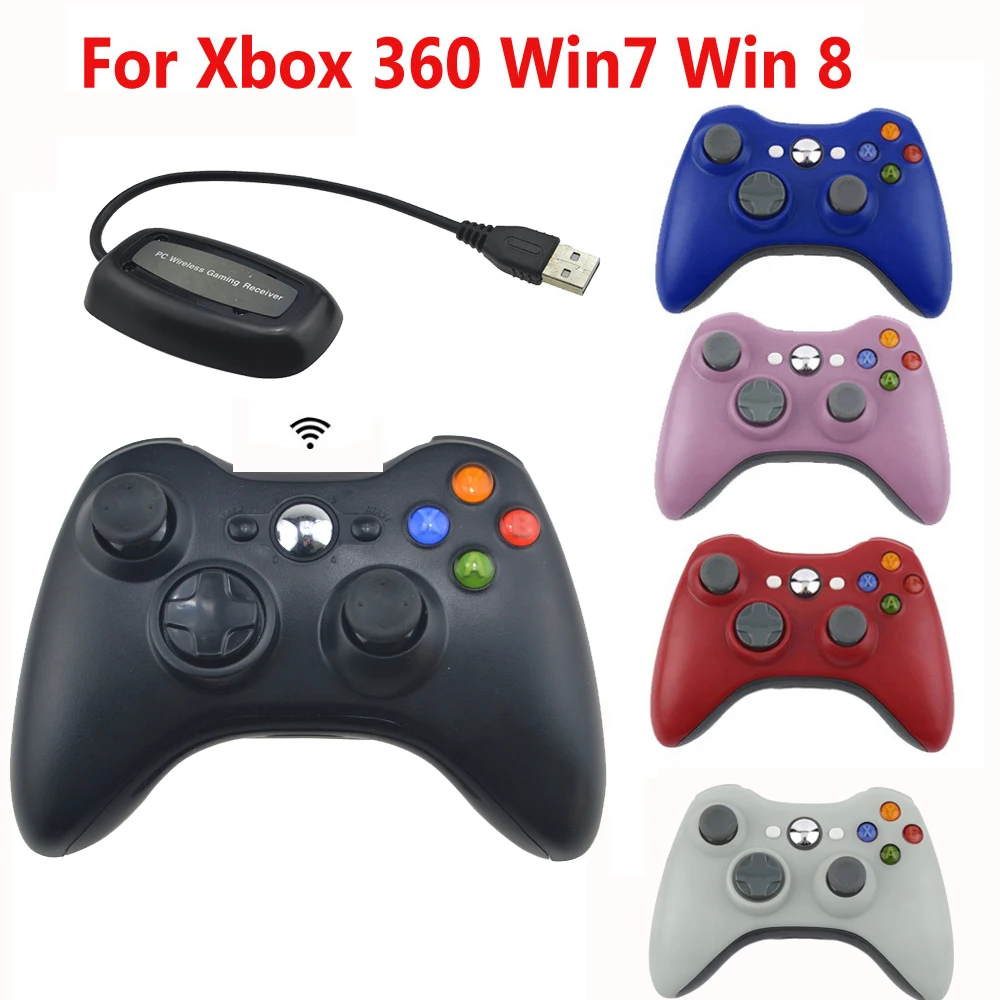 2.4G Wireless Remote Controller Gamepad For Xbox 360 Computer With PC