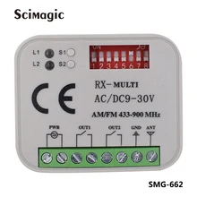 433 МГц 868 МГц дистанционный приемник для BENINCA DEA DITEC SEAV TELCOMA ADYX ROGER MARANTEC PROTECO TELETASTER управление воротами