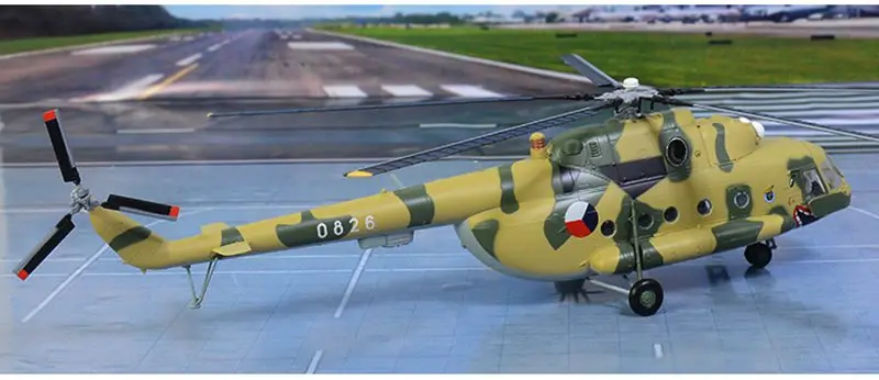 1/72 масштаб предварительно построенный Mi-17 Mi-8M хип-советская транспортная вертолет хобби готовая пластиковая модель самолета