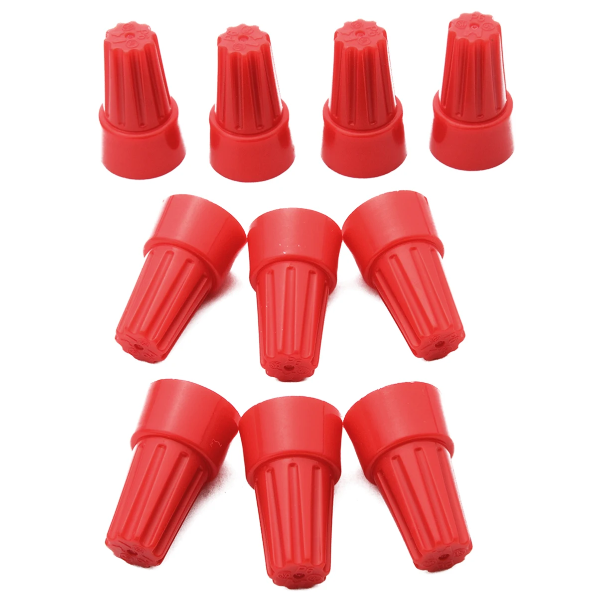 70Pcs/set Electrical Insulation Wire Twist Connectors Terminals Cap Nut Spring Insert Assortment Rotating Kit 4 Colors Mayitr