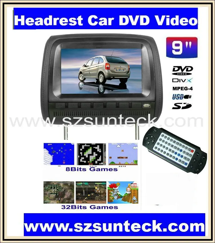 Flash Deal shipping free 9 inch car pillow dvd palyer with 32bit game+MPEG4+USB+SD+FM 0 Flash Deal shipping free 9 inch car pillow dvd palyer with 32bit game+MPEG4+USB+SD+FM 0