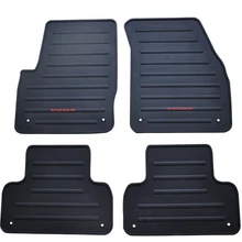 Водонепроницаемые Нескользящие резиновые автомобильные коврики для Evoque без запаха зеленый латексные ковры пять мест