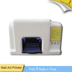 MDK-3 ногтей принтера передовых ногтей оборудование Multi-Функция струйный принтер быстро и эффективно один-время печати пять пальцев