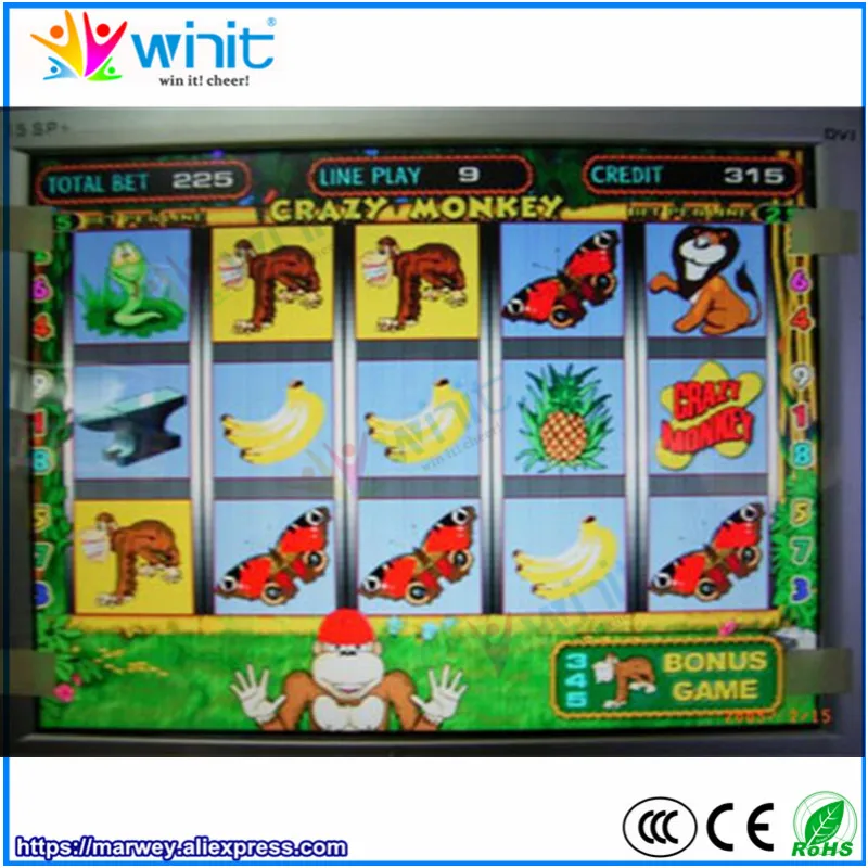 Marwey Crazy Monkey игровая доска для казино jamma 1 в красная печатная плата игровых