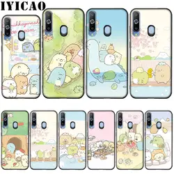 IYICAO Сумико гураши Rilakkuma мягкий силиконовый чехол для samsung Galaxy A10 A30 A40 A50 A70 M10 M20 M30 крышка