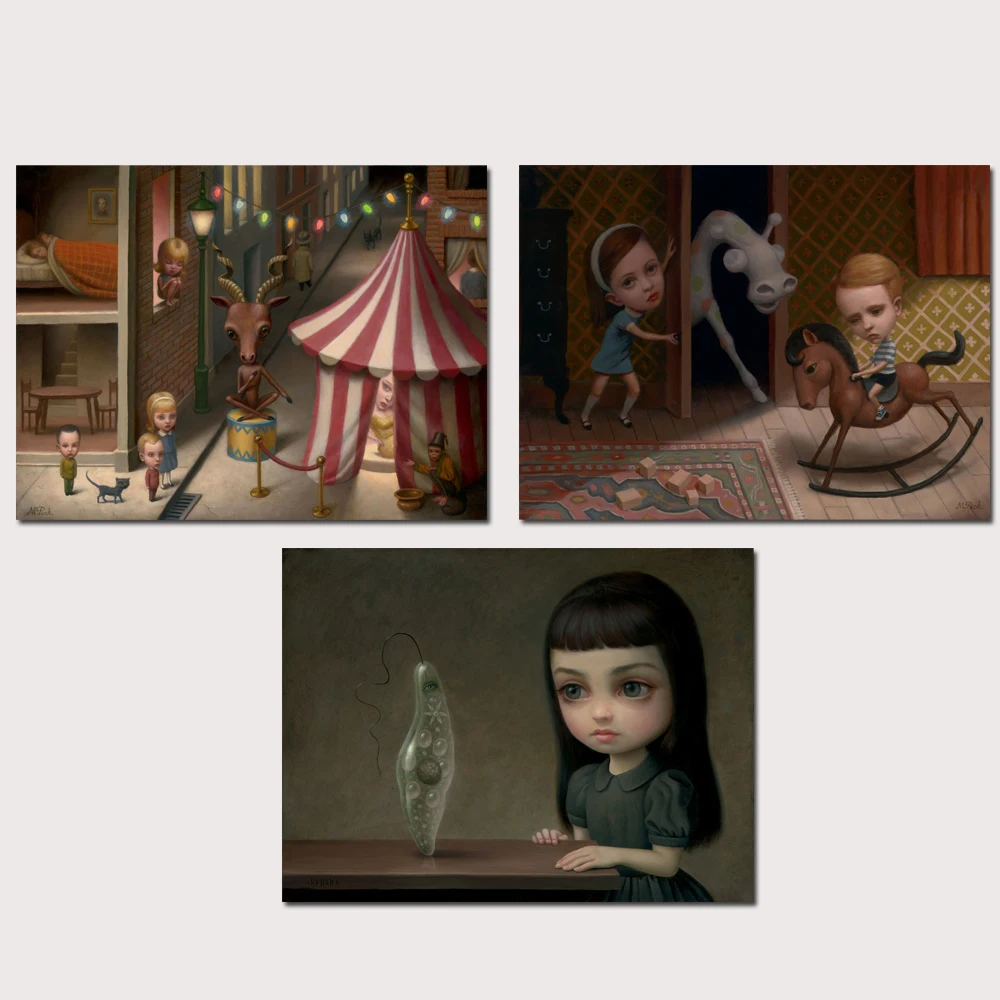 Абстрактная фотография Mark Ryden Markryden 1 панель Настенная картина для гостиной