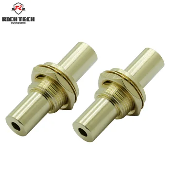 

8pcs Gold plated straight jack 3.5mm connector female socket 3.5mm adapter
