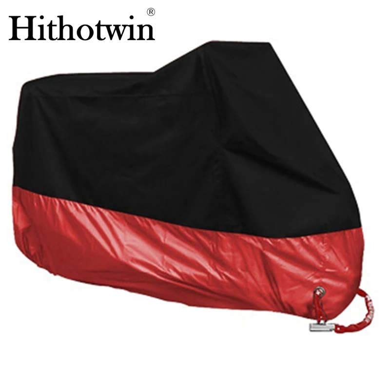 

M-4XL Motorcycle Cover All Season Waterproof Dustproof UV Protective Outdoor Indoor Lock-holes Design Motorbike Rain Cover