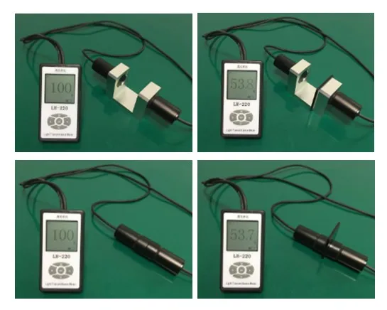LH-220 электроизмеритель солнечной энергии Сплит светопропускания тестер Профессиональный для стекла солнечной пленки светильник из пвх измерения пропускания