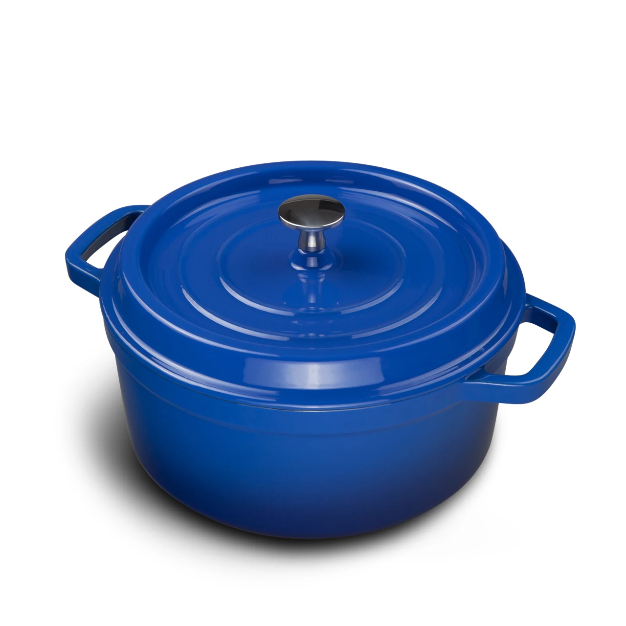 Dianjiang cast iron enamel pot stew 24CM thick cast iron pot cast iron enamel pot gas cooker general