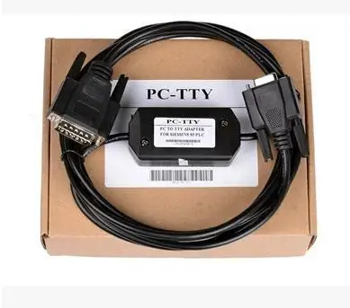 

New RS232 PC-TTY PC to TTY Adapter Programming Cable for Siemens S5 PLC 6ES5734-1BD20