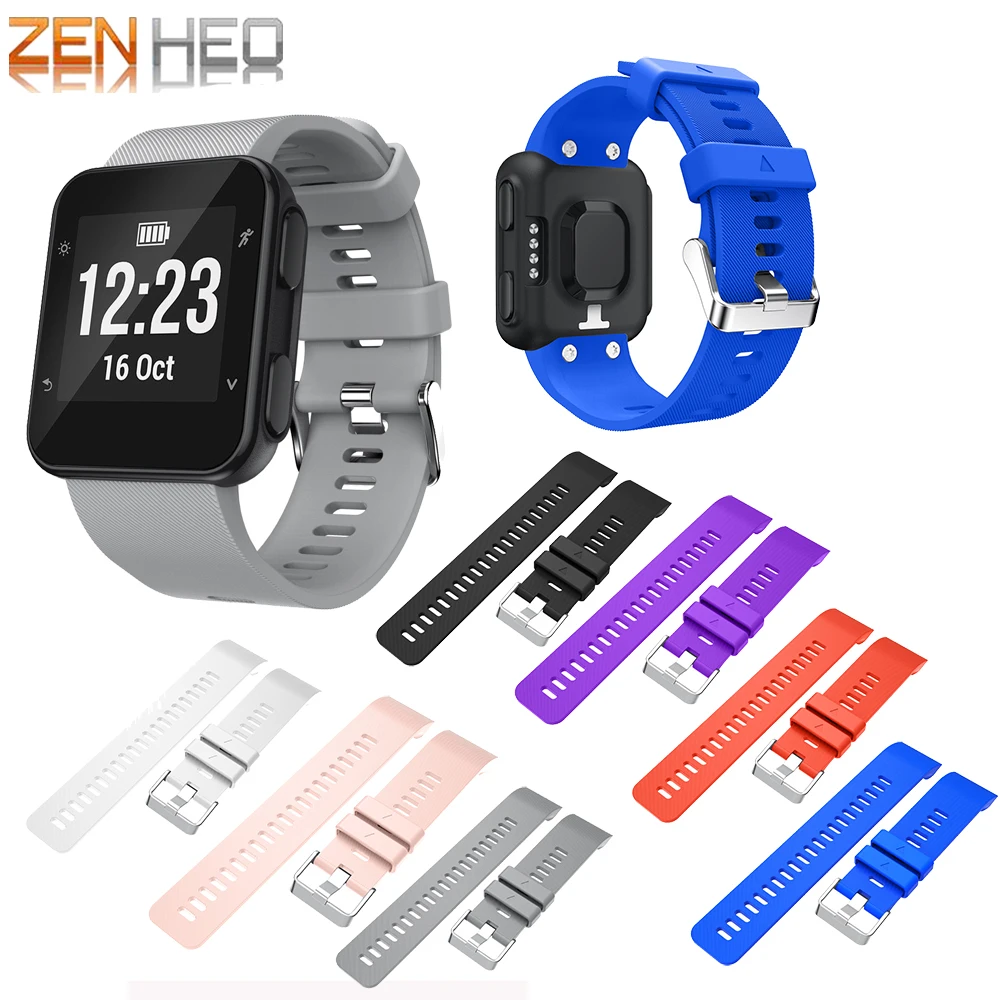 Ремешок для наручных часов Garmin Forerunner 35 мягкий силиконовый браслет для Garmin Forerunner 35 сменный ремешок для наручных часов