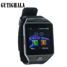 Gutighala Smartwatch Nova Moda Relógio Inteligente com Slot Para Cartão Sim Câmera DZ09 Passometer Sono Rastreador Inteligente Anti-lost