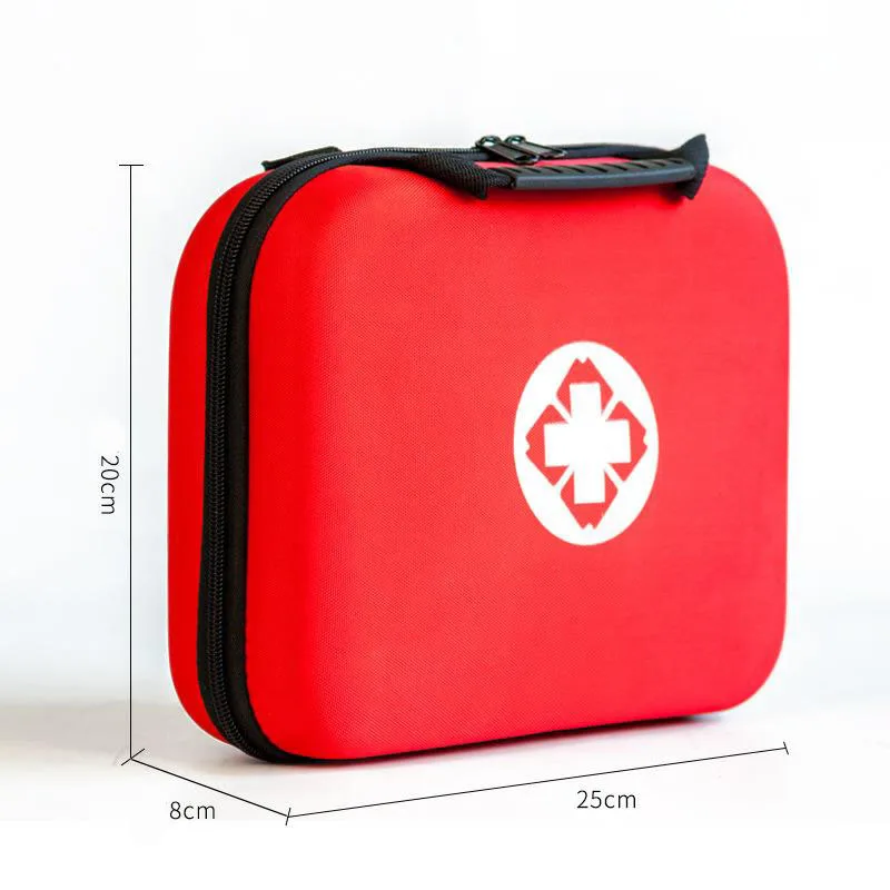 75 unids/lote primeros auxilios de emergencia de Kit impermeable al aire libre de EVA para la familia Camping viaje tratamiento médico de emergencia YJJB005