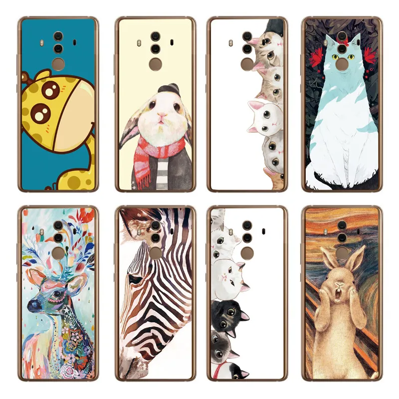 For Huawei Mate 10 Silicone Case Back Cover For Huawei Mate10 Pro / 10 Lite Soft TPU Case