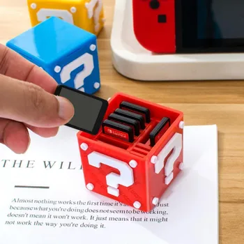 

Professional 12 in 1 NS Game Card Box TF Card Storage Box For DN Nintendo Switch 8pcs NS Game Cards and 4 TF Cards