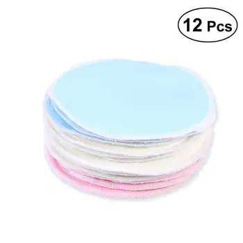 

12pcs Bamboo Makeup Remover Pads Reusable Soft Facial and Skin Care Wash Cloth Pads