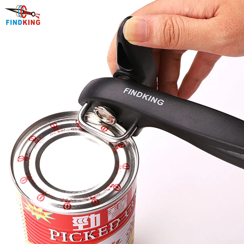 PAKITNER- Cut safe can opener, Manual can opener smooth edge - handheld  Side cut can opener, Ergonomic Smooth Edge, Food Grade Stainless Steel  Cutting