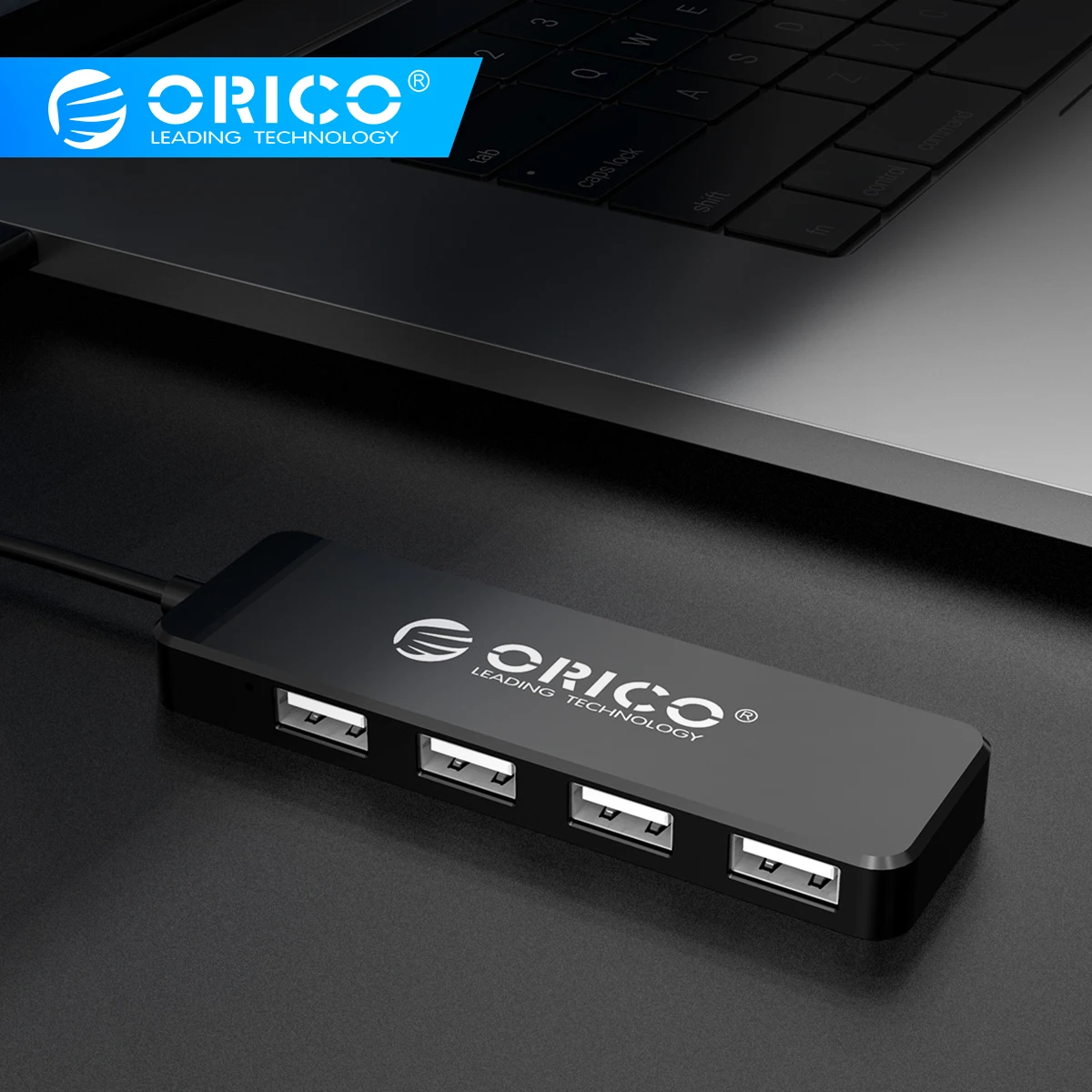 

ORICO USB2.0 HUB Multi 4 Port High Speed USB Splitter Mini Portable OTG Adapter For Windows Mac OS Android Laptop Accessories