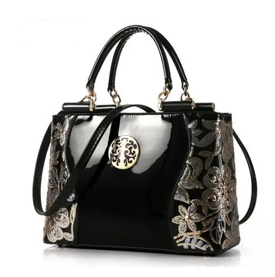 

Ragcci new women leather bags fashion women handbags embroidery style print handbags women messenger bag pouch