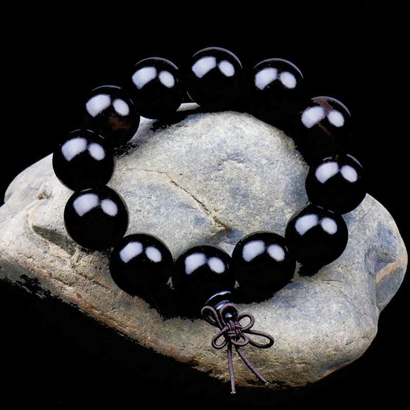 Factory Direct Ebony Beads Hand String Bracelet Wholesalein Strand Bracelets from Jewelry