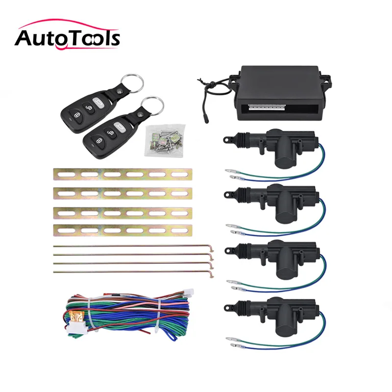 

Auto car remote central Locking car Alarm system security Kit Remote 4 Door Keyless Entry System 360 Degree Rotation car kit