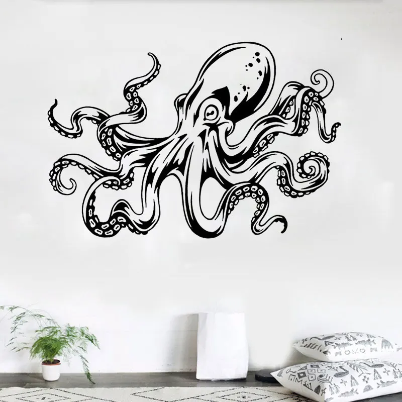 Octopus Wall Decal Art Decor Sticker decal sticker living room
