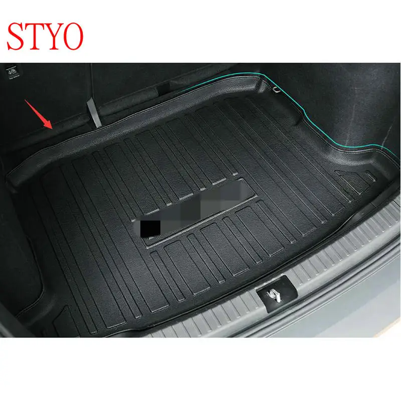 

STYO For 2018 SKODA1 KAROQ Boot Mat Rear Trunk Liner Cargo Floor Sheet Tray /Trunk mat