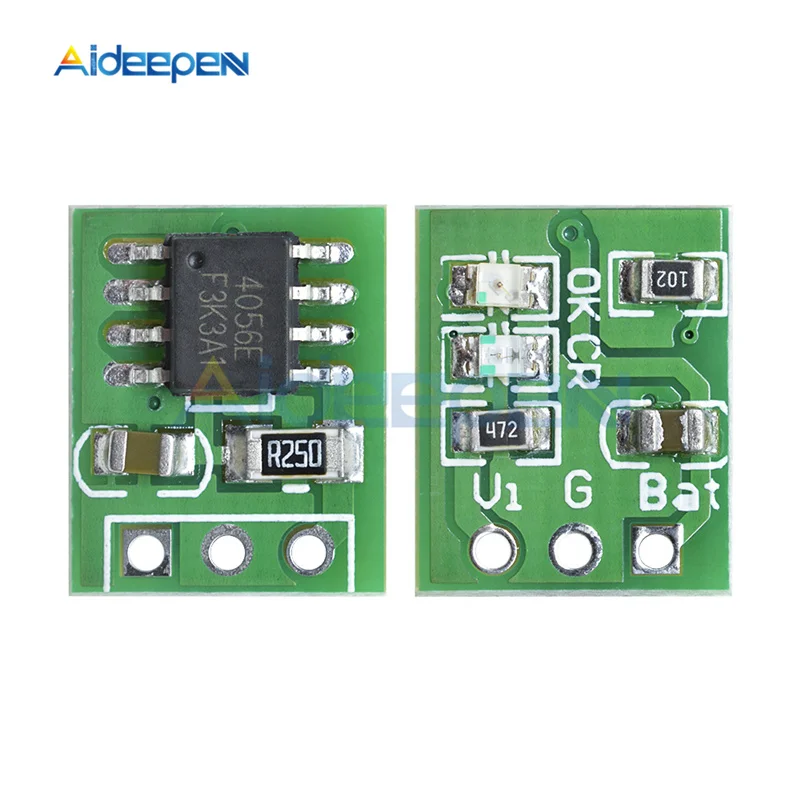

DD08CRMB Mini DC 5V 1A Lithium Battery Charger Board Li-ion 18650 Solar Board RC Remote Control Toy Charging Module