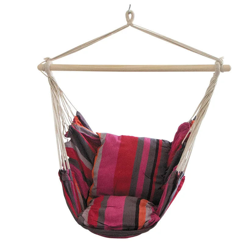 2018 Portable fashion Leisure canvas hanging chair Student dormitory swing hammock Indoor and outdoor children leisure chair