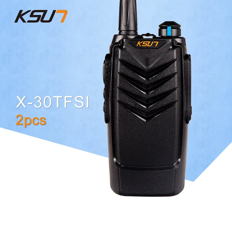 

(2 pcs)KSUN X-30TFSI Two Way Radio Handheld Portable Radio UHF 400-470MHz Ham Radio BUXUN X30 Walkie Talkie