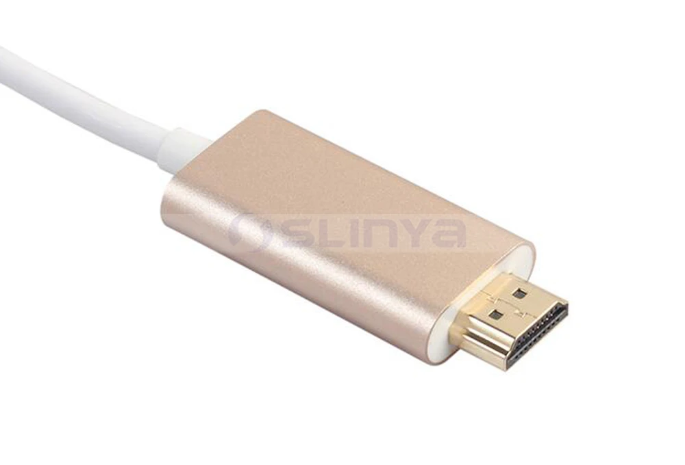 1,8 M 1080 P 60 HZ USB-C type C USB 3,1 штекер HDMI 4 K кабель адаптер для Macbook 1" Chromebook samsung Ноутбук