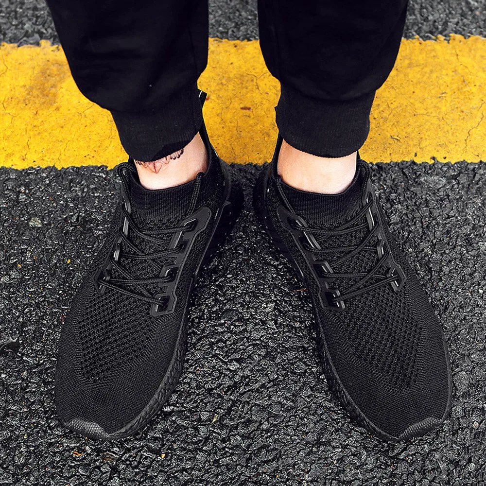 watermelon Sneakers Noir Marche Respirant Casual Lumière up Homme De Mode Course 2019 rouge Loisirs Sport vert Dentelle Plat Hommes Chaussures Red 6gnHF