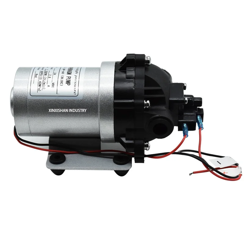 Бесщеточный Водяной насос высокого давления DP 60(BLDC) 12/24V DC 5L/min (1.3GPM) автоматический