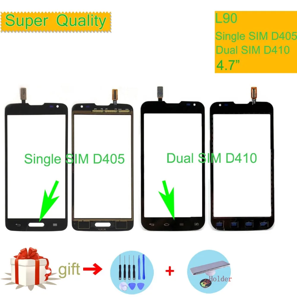Сенсорный экран для LG L90 Dual D410 Single D405 D405N | Мобильные телефоны и аксессуары