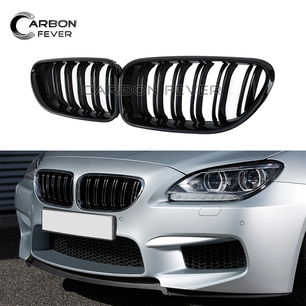 Auto Exterior Replacement Central Grilles For BMW 6 Series