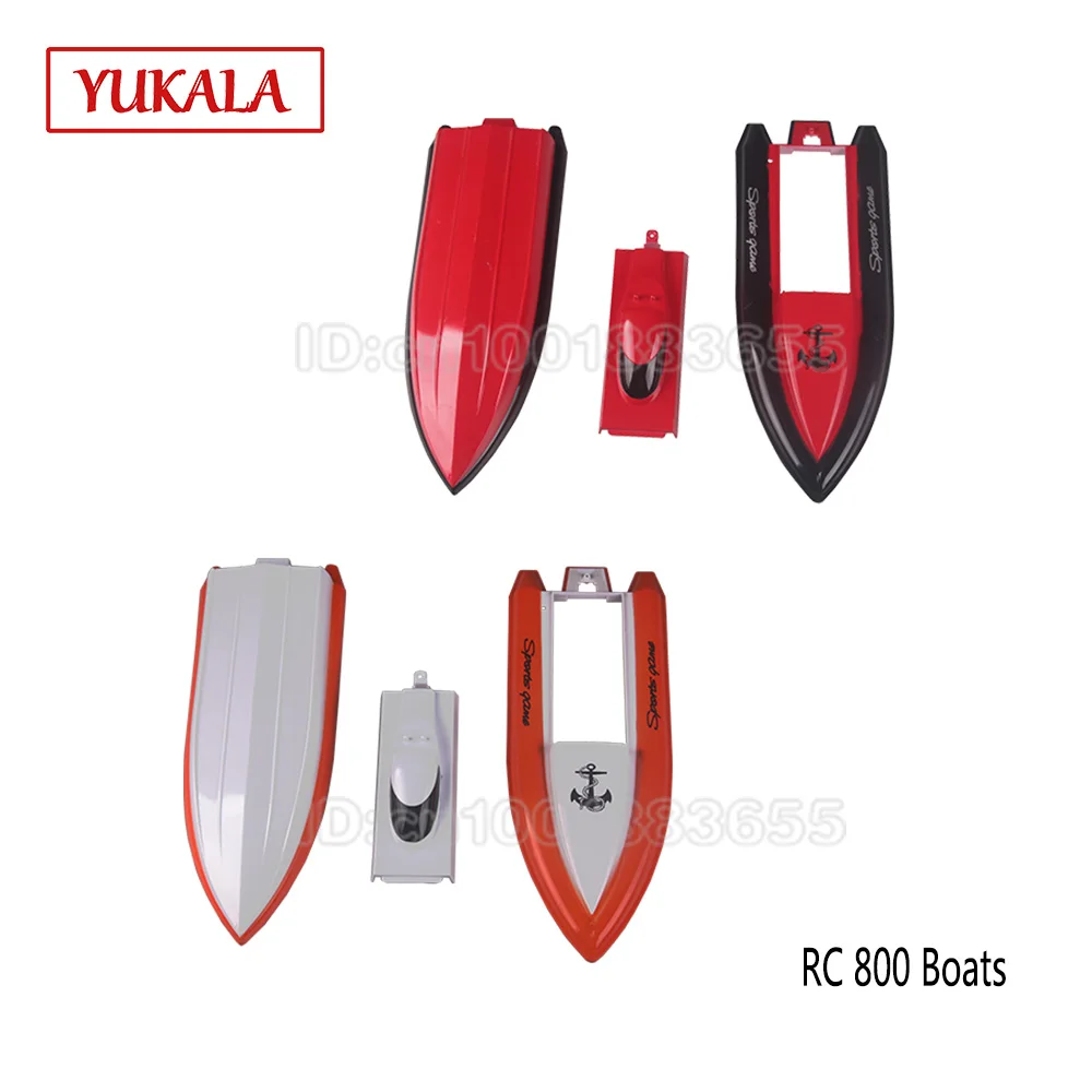 

Free shipping / wholesale RC Boat 800 hull outer covering shell 1 pcs Sets from original factory RC ship 800 Orange Red