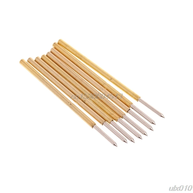 

100 Pcs Spring Test Probe Pogo Pin P100-B1 Dia 1.36mm Length 33.35mm S08 Drop ship