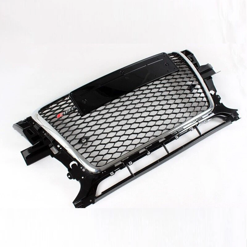 2009~2012 RSQ5 Style Chrome Frame Front Bumper mesh Honeycomb Grill Grille For Audi Q5 2009~2012 RSQ5 Style Chrome Frame Front Bumper mesh Honeycomb Grill Grille For Audi Q5