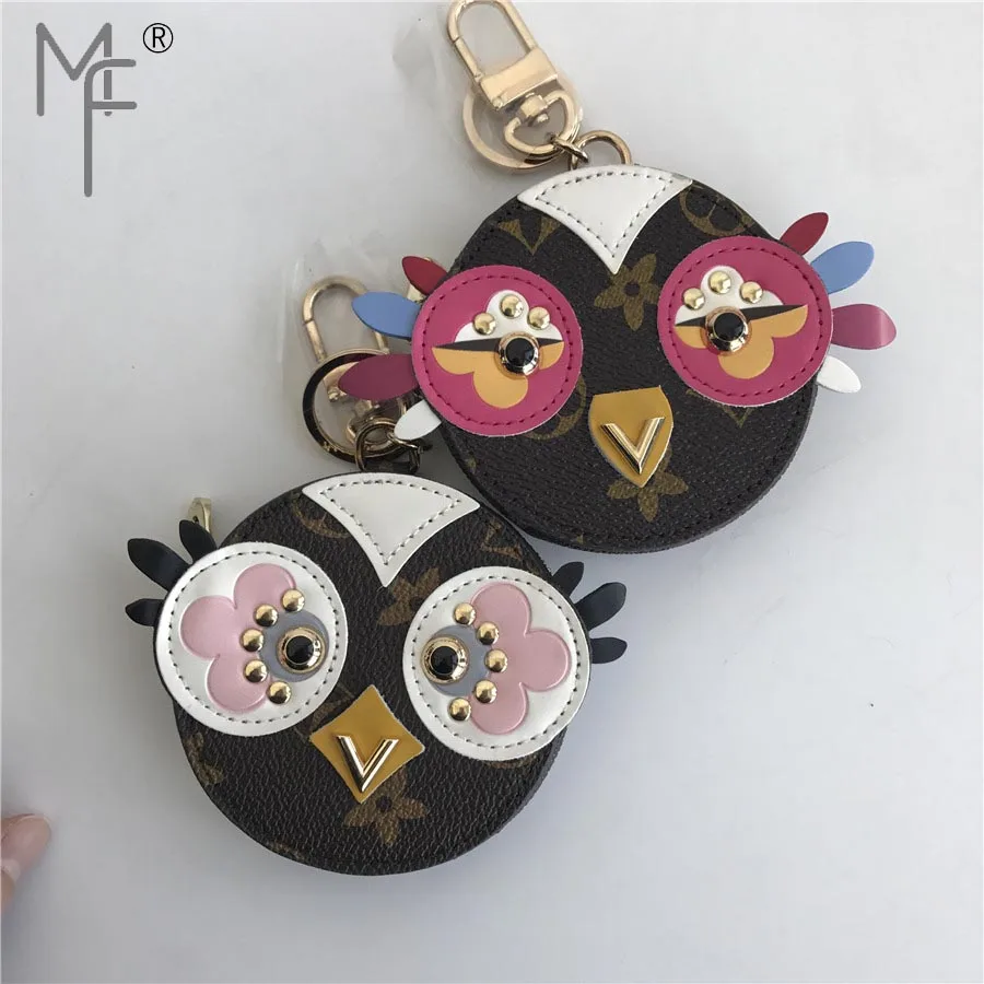 Magicfur милая сова искусственная кожа мини держатель для монет карт ключей кошелька