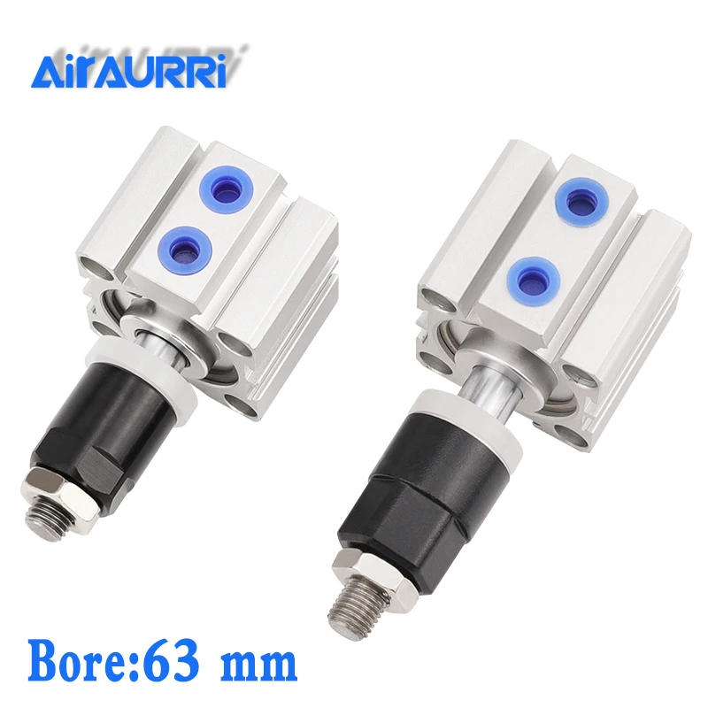 

SDAJ Bore 63mm x5/10/20/30/40/50/-5-SB adjustable cylinder Compact Cylinder