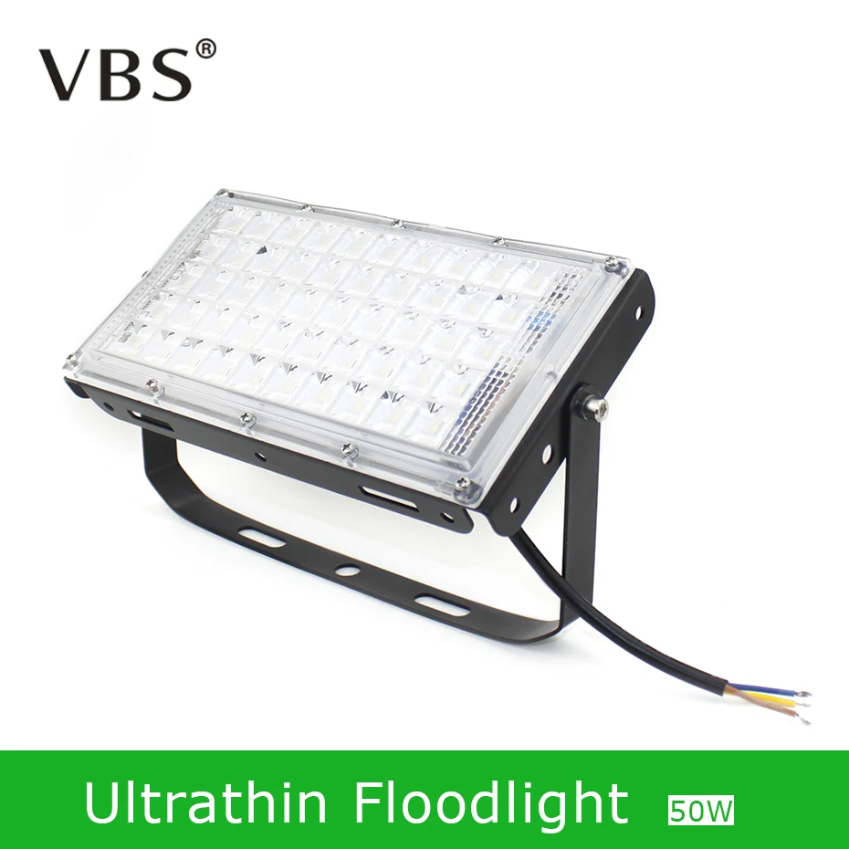 

Led Floodlight Outdoor Spotlight 50W Wall Lamp Reflector IP65 Waterproof Lighting Garden Refletor Led Flood Light AC200-240V